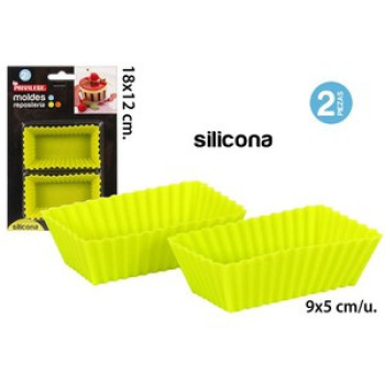 Kepimo forma keksiukams silik. 2vnt. 9*5cm