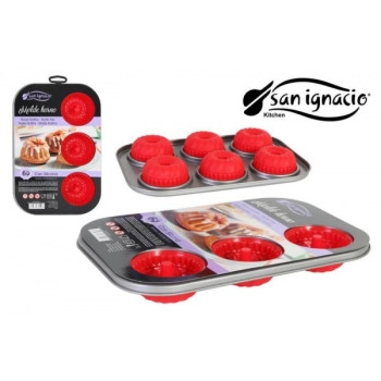 Kepimo forma keksiuk met/silikon28.5*19*3cm 252SAN