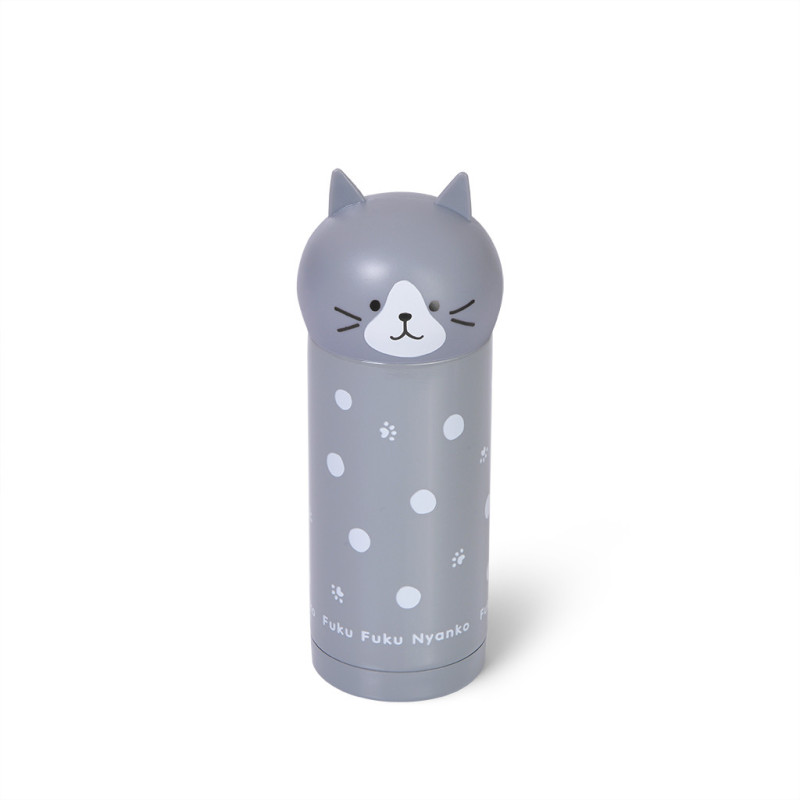 Double wall vacuum bottle 250 ml CAT (stainless steel), art. 9689