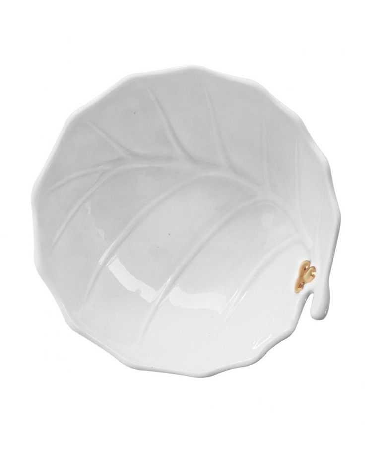 HOLLY &amp; BERRY White Porcelain Bowl D14CM, Easy Life