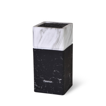 Kitchen knife organizer 11x11x23 cm MARBLE (plastic)