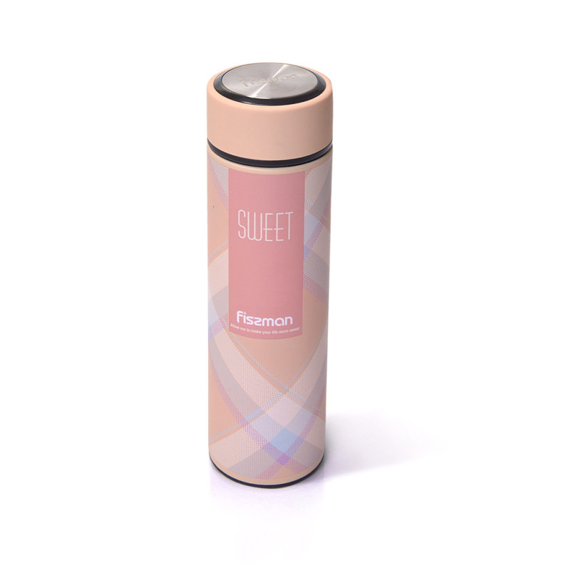 Double wall vacuum bottle 500 ml (stainless steel), art. 9747