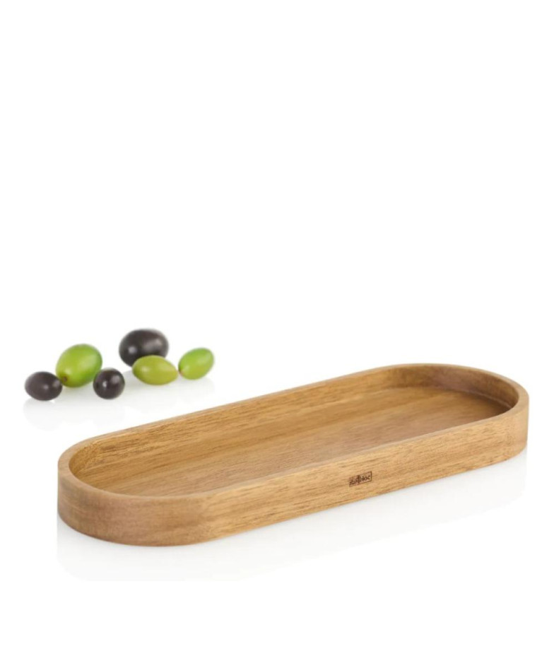 POSTO decorative mini placemat 8.5x23CM, acacia wood, AdHoc