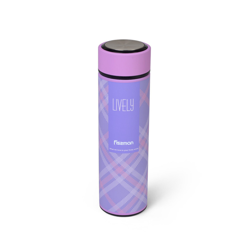 Double wall vacuum bottle 500 ml (stainless steel), art. 9779