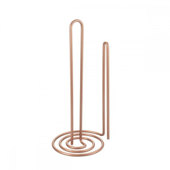 COPPER PAPĪRA DVIEĻA TURĒTĀJS H32CM, D15CM, VARA KRĀSĀ, NER.TĒR., Metaltex