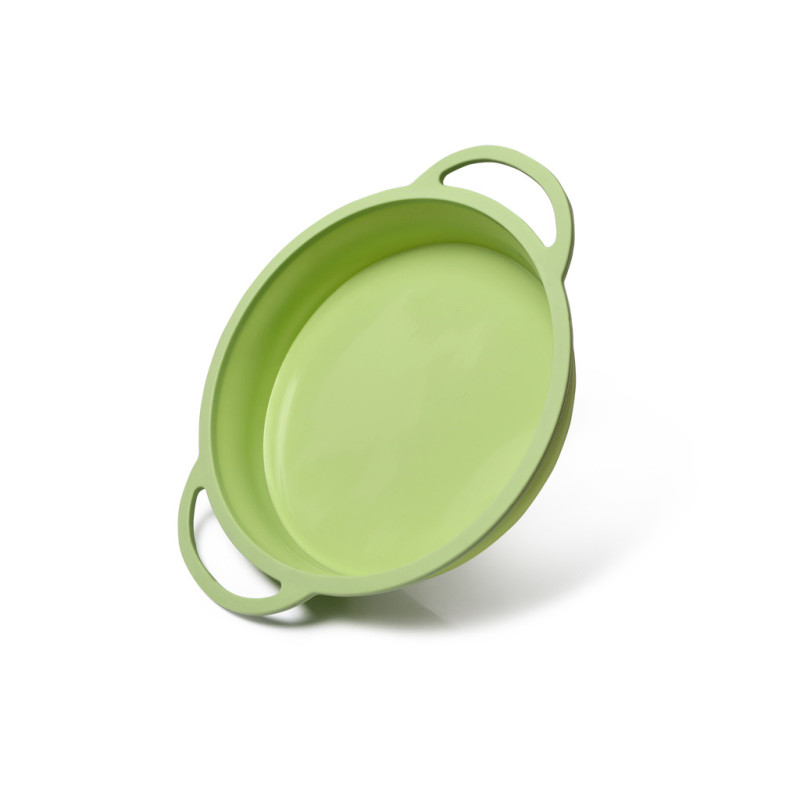 Cake pan with handles 30x25х5 cm (silicone)