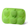 6 cups cake mould APPLES 26x17.8x3 cm (silicone)