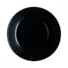 ZELIE BLACK DESSERT  PLATE  18CM, Luminarc