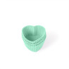 Set of 6 cupcake molds 7x3.3cm (silicone), art.6699