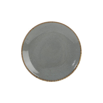 SEASONS tumši pelēks тарелка  24 cm, Porland