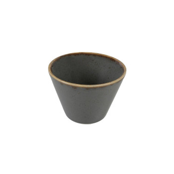 SEASONS tumši pelēka konusveida bļoda 9cm, 20cl, Porland