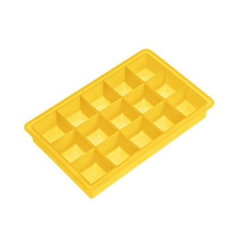 LEDUS FORMIŅA 12x19x3.4CM, KUBIŅI 3x3CM, DZELTENA, SILIKONS, Lurch