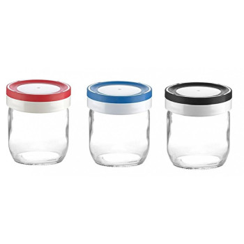 FOR STORAGE  CAPACITY  425ML, AR COVER , ASORT.KRĀSAS, STIKLS, Anitex