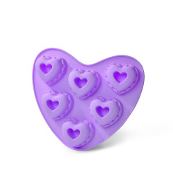 6 cups cake mold HEARTS...
