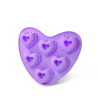 6 cups cake mold HEARTS 26.5x23.7x3cm (silicone)