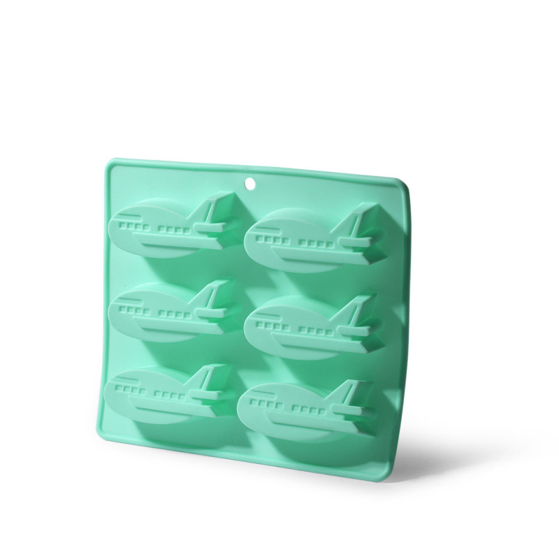 6 cups cake mold PLANE 22x20x2.5cm (silicone)