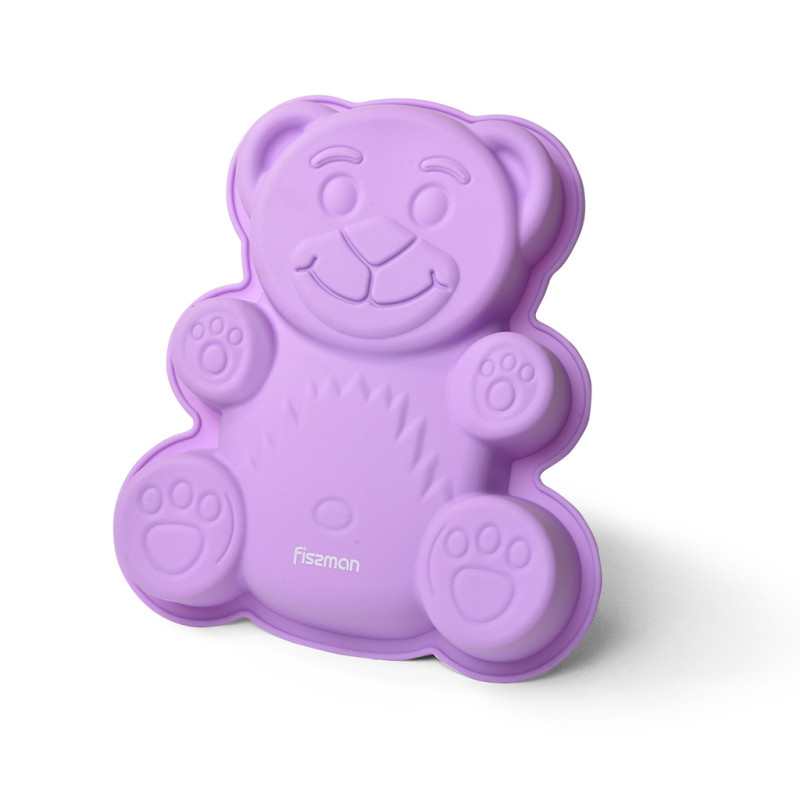 TEDDY BEAR shape cake mould 22x19x3cm (silicone), art. 6736