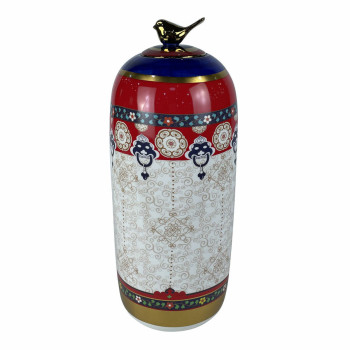 Vāze DKD Home Decor Porcelāns Shabby Chic (18 x 18 x 42 cm),,,