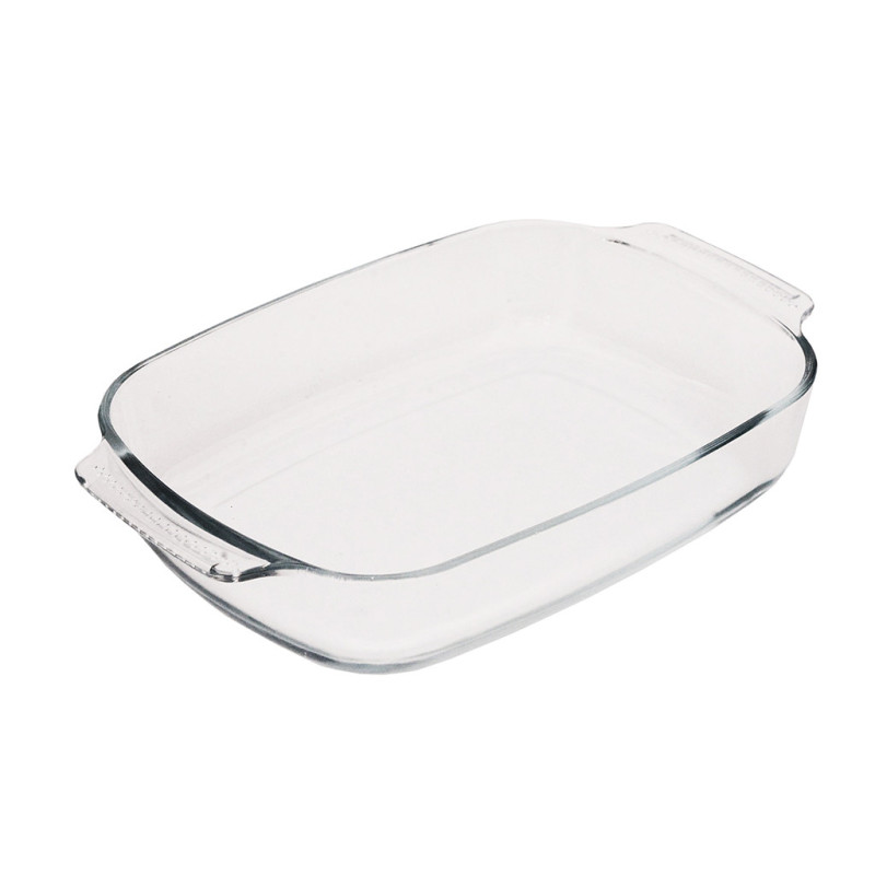 Rectangular baking dish 30x20x6 cm / 2.0 LTR (borosilicate glass)