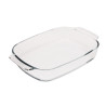 Rectangular baking dish 30x20x6 cm / 2.0 LTR (borosilicate glass)