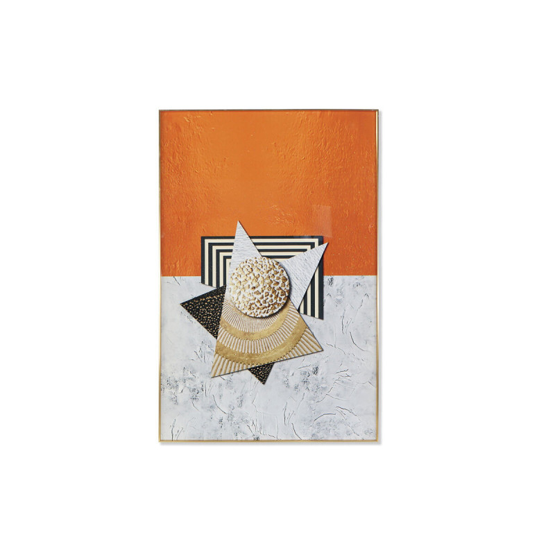 Maal DKD Home Decor Alumiinium Puit MDF 80 x 3 x 120 cm,,,