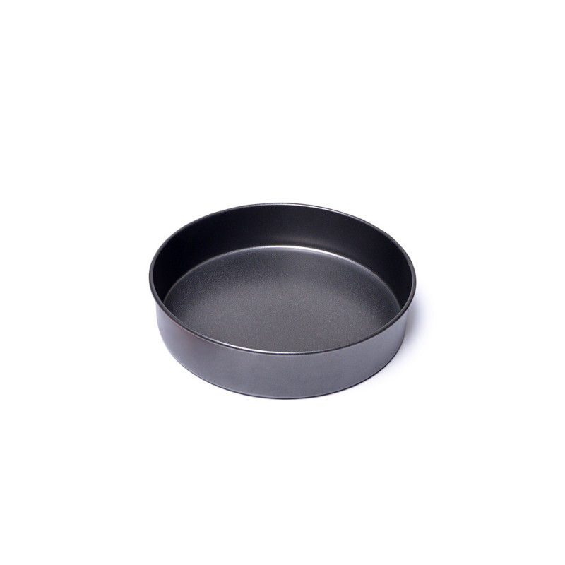Round cake pan 22х4.5 cm (carbon steel with non-stick coating)
