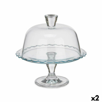 Судок Прозрачный Cтекло 26 x 26 x 26 cm (2 штук),,,,