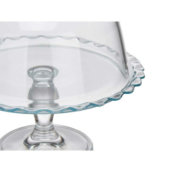 Lunch box Transparent Glass 26 x 26 x 26 cm (2 Units),,,,