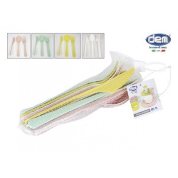 Stalo įrankių plast. 12vnt rink. DEM