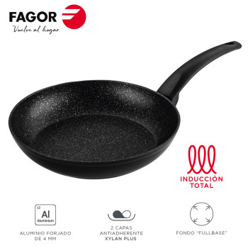Panna Fagor VIVANT Melns Alumīnijs Ø 20 cm