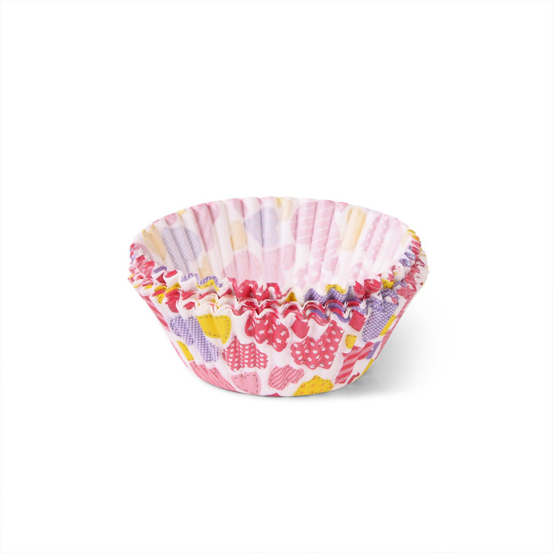 Set of 50 cupcake liners 50x32.5 mm (40g grease proof paper), art.6623