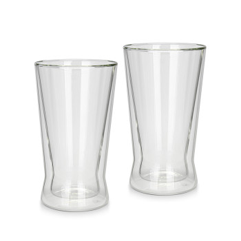 Dubultā stikla glāžu komplekts 380ml