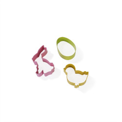 Set of 3 cookie cutters...