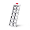 Ravioli mould for 12 square ravioli 45 mm (aluminum)