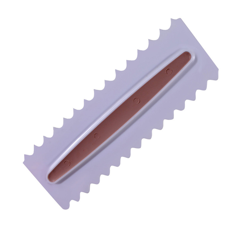 Cake decorating scraper 23x8 cm (plastic)