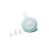 Icing bag 10x8x3.6 cm with 3 nozzles (silicone)