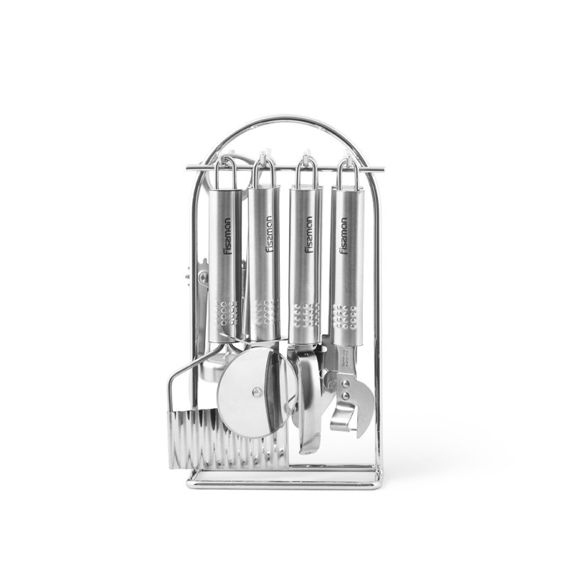 Kitchen gadget set MISTRAL 8 pcs. (stainless steel)