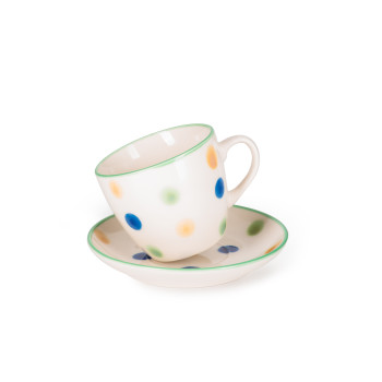 Krūze ar apakštasi 230 ml (porcelāns) (art.14147)