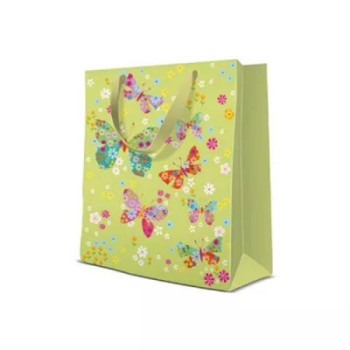 GIFT PACKAGE  MEDIUM 20X10X25CM BUTTERFLIES AROUND, Paw Decor Collection