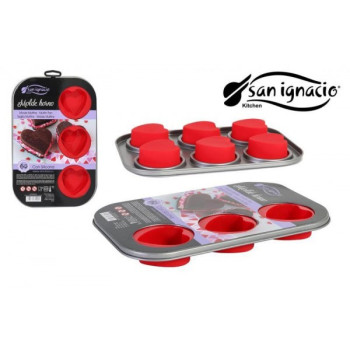 Kepimo forma keksiuk met/silikon28.5*19*3cm 248SAN