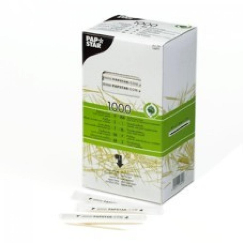 ZOBU BAKSTĀMIE 6.6CM, 1000PC.. 0.18 KG/IEPAK., K, Pap Star