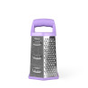Grater 24cm six-sided (stainless steel + plastic)