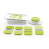 5-in-1 Mandoline slicer 27.5x15.7x14 cm (ABS + stainless steel)
