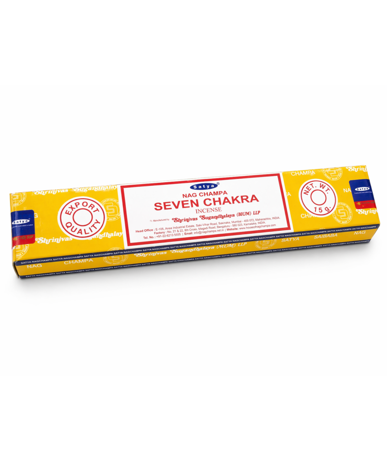 Благовония SATYA Seven Chakra Nag Champa