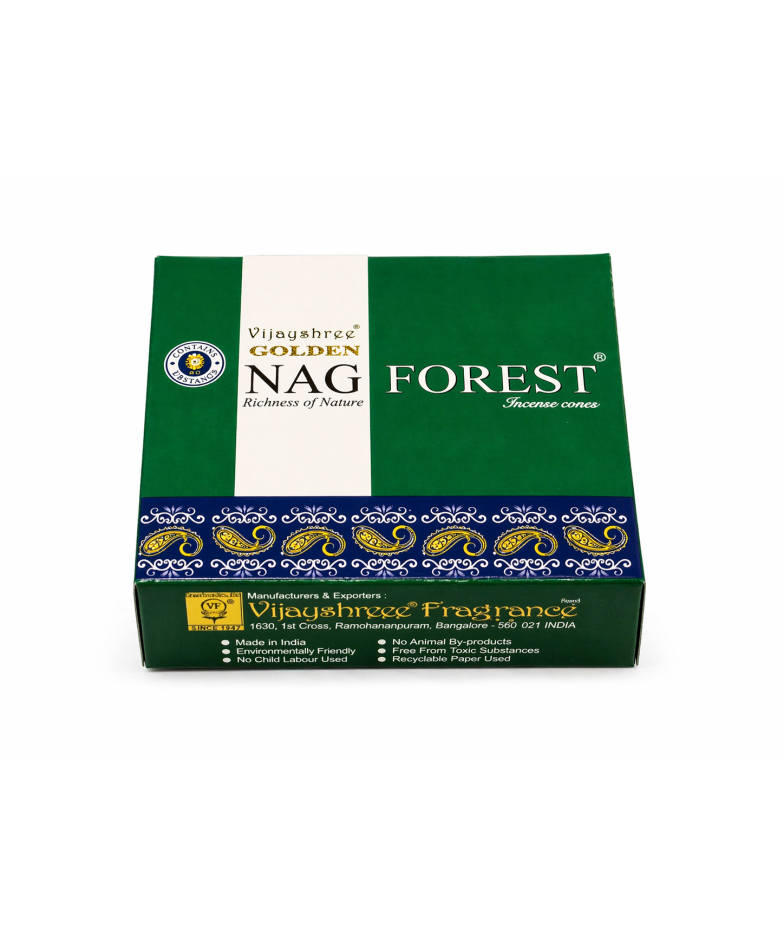 GOLDEN Ароматические конусы Nag Forest