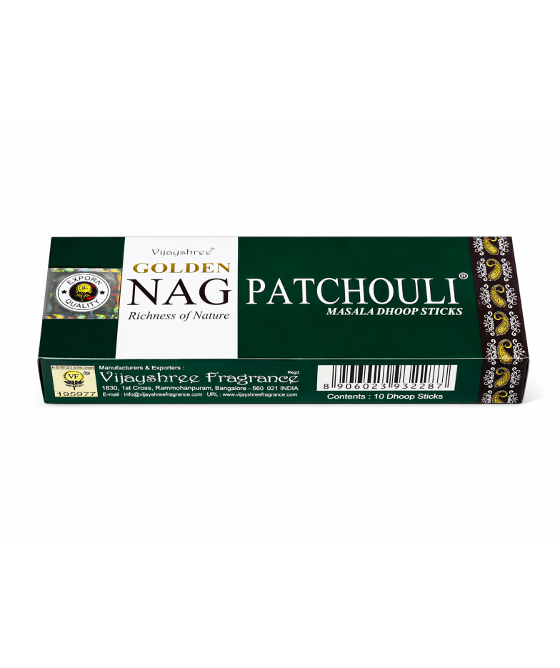 GOLDEN Nag Dhoop Patchouli благовония