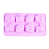 8 cups ice cube and chocolate mold EASTER BUNNY 20.8x10.8x1.8 cm (silicone)