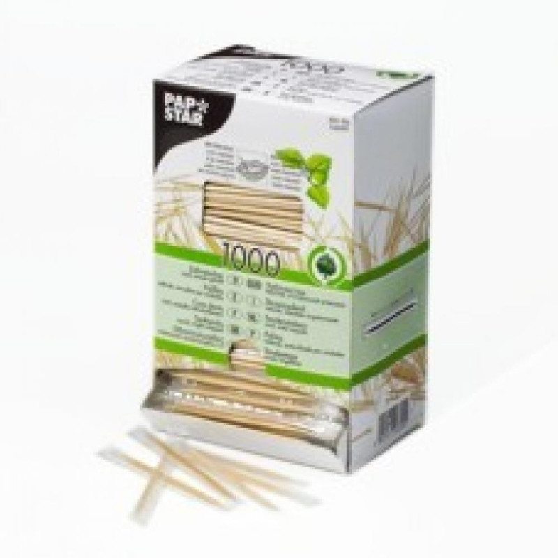 ZOBU BAKSTĀMIE IEPAK.6.6CM, 1000GB., MINT 0.234 KG/IEPAK, Pap Star