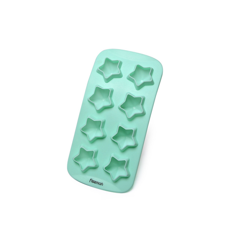 8 cups ice cube mould STARS 21x10.5x2.5 cm (silicone)