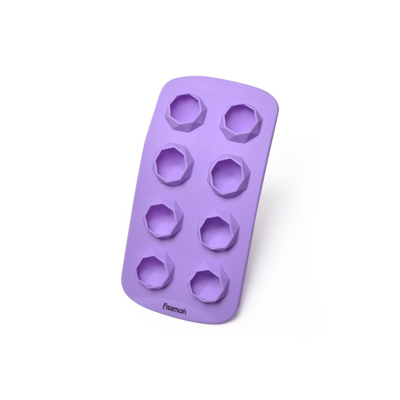 Šokolādes un ledus forma DIMANTS 21x10,5x2,5 cm (silikons)